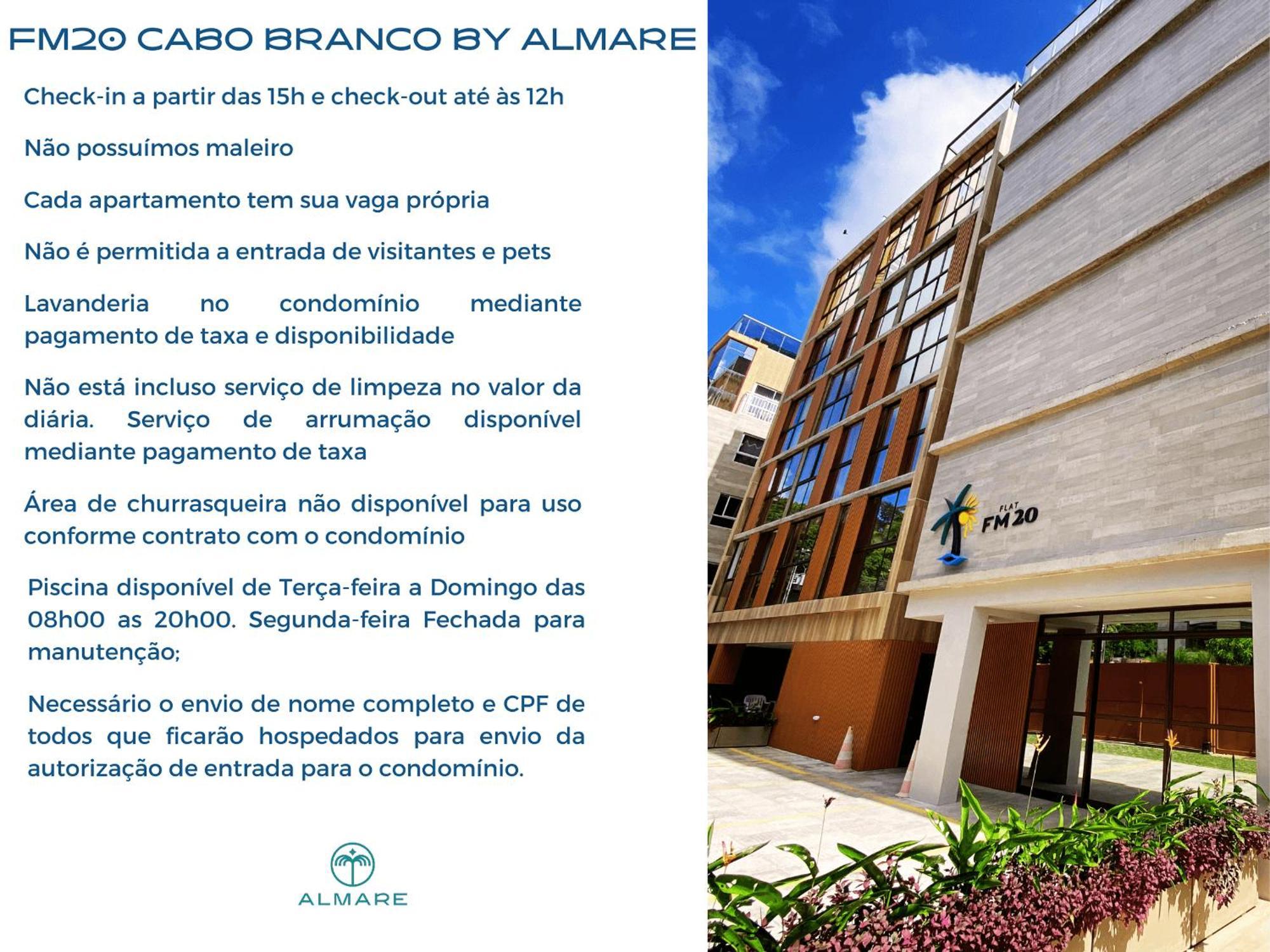 Flat Fm20 Cabo Branco Ocean - By Almare Apartment - Joao Pessoa, Joao Pessoa